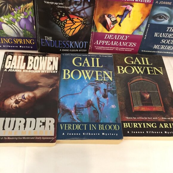 Lot of 7 Paperback Books by Mystery Author Gail Bowen Joanne Kilbourn Mysteries - Picture 5 of 5